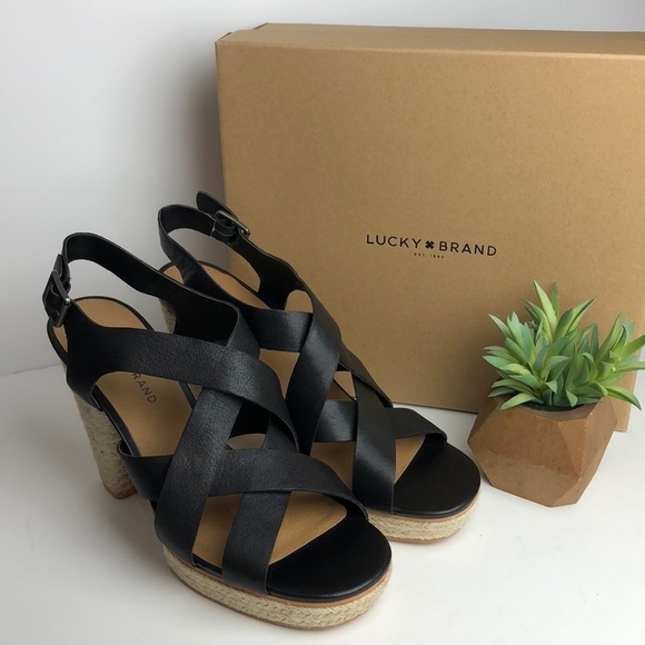 Lucky Brand Shoes - NEW Lucky Brand Cabino Sandals Heels 11